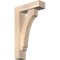 Ekena Millwork Imperial Block Smooth Bracket w/ Offset Brace, Douglas Fir, 5 1/2"W x 18"D x 30"H BKT0604X18X30IMP05SDF - alternate 1